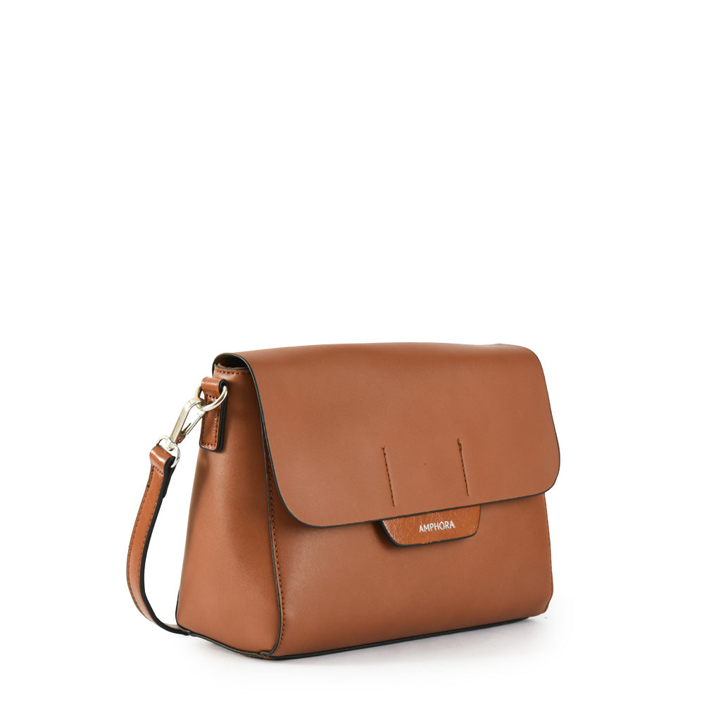 Nebet medium brown crossbody bag