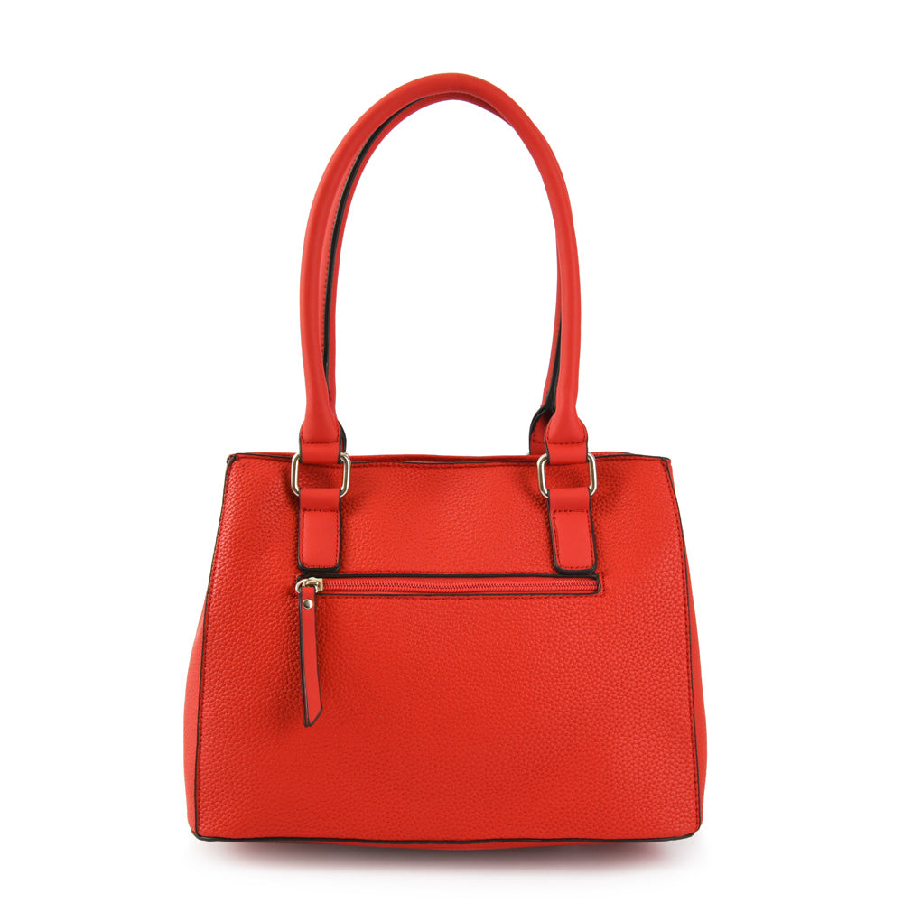 Wallet Two Handles Three medium divisions kirya red