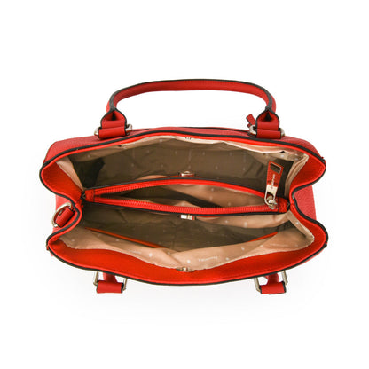 Wallet Two Handles Three medium divisions kirya red