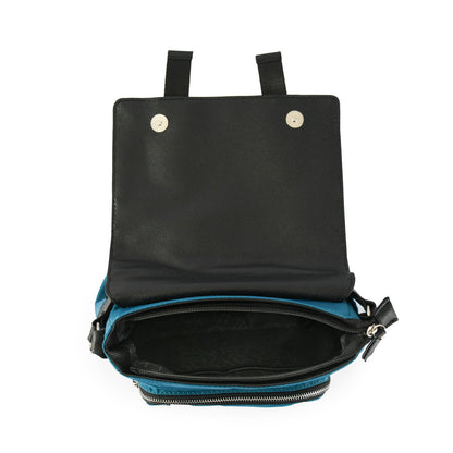Medium blue Mayna crossbody wallet