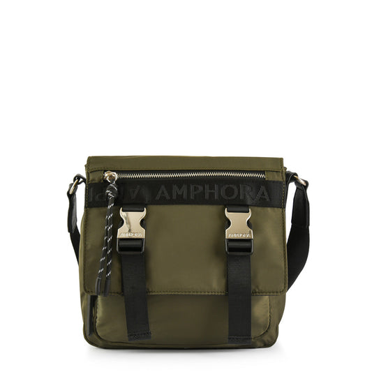 Olive Green Mayna Medium Shoulder Bag