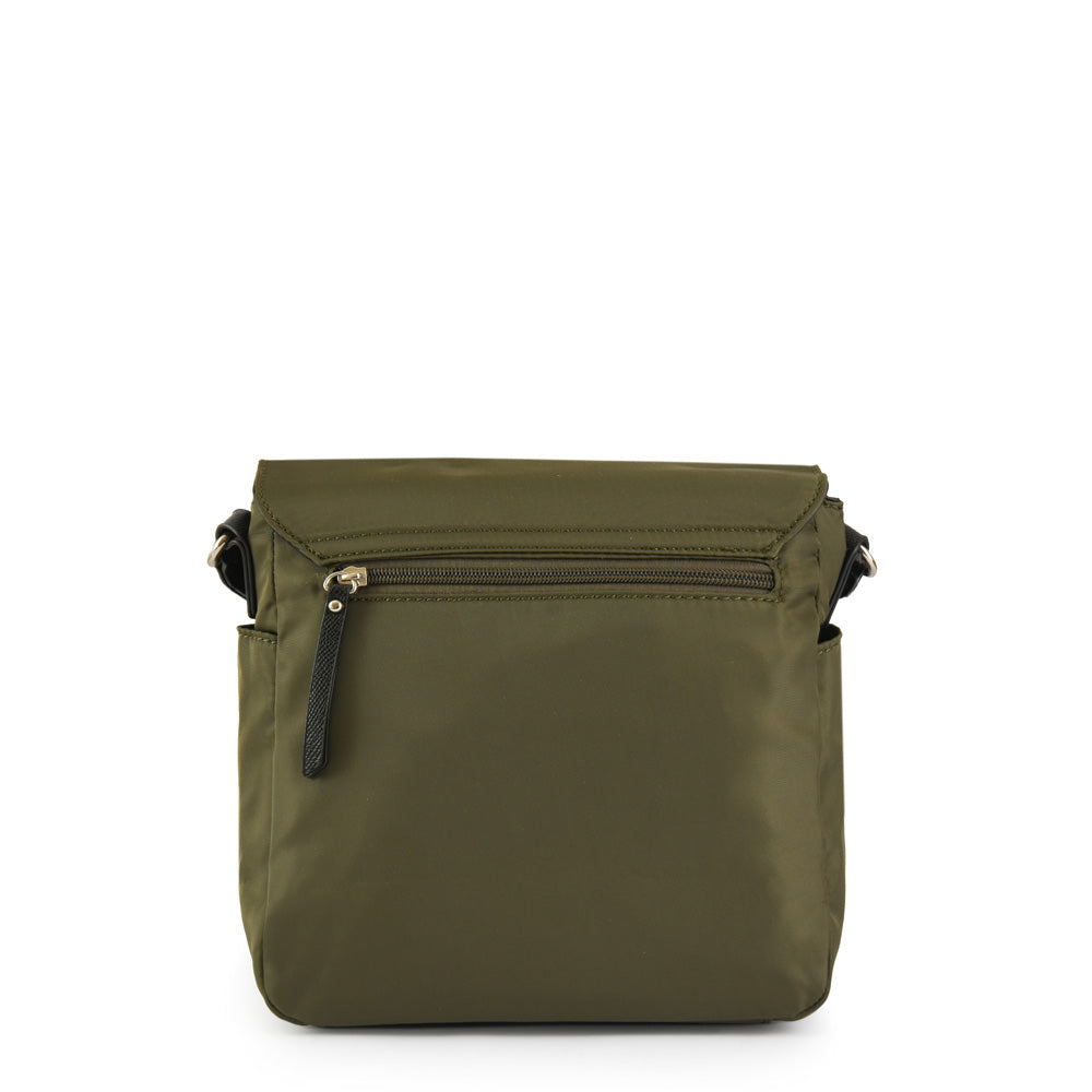 Olive Green Mayna Medium Shoulder Bag