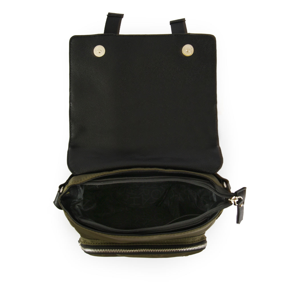 Olive Green Mayna Medium Shoulder Bag