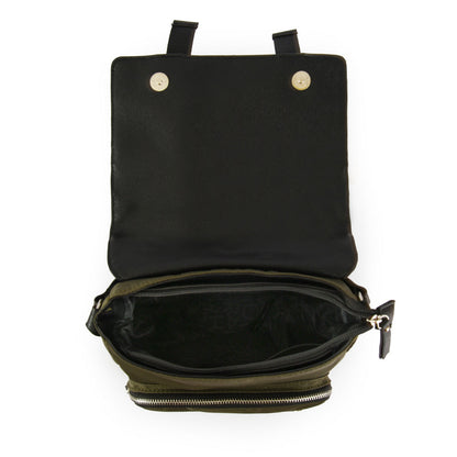 Olive Green Mayna Medium Shoulder Bag