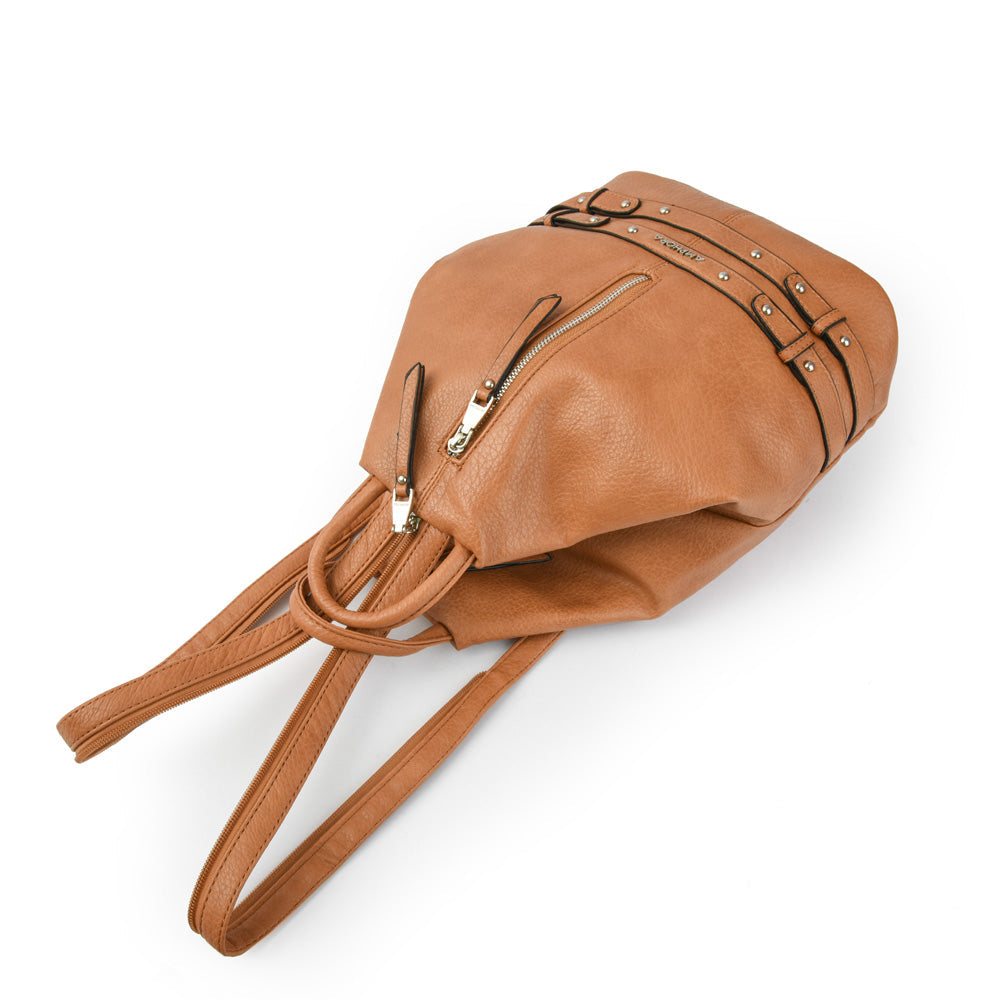 amphora bondi mochila mediana camel