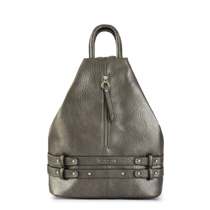 Dark Silver Bondi Medium Backpack