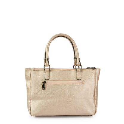 Wallet Two Handles Three medium divisions light gold lelaina