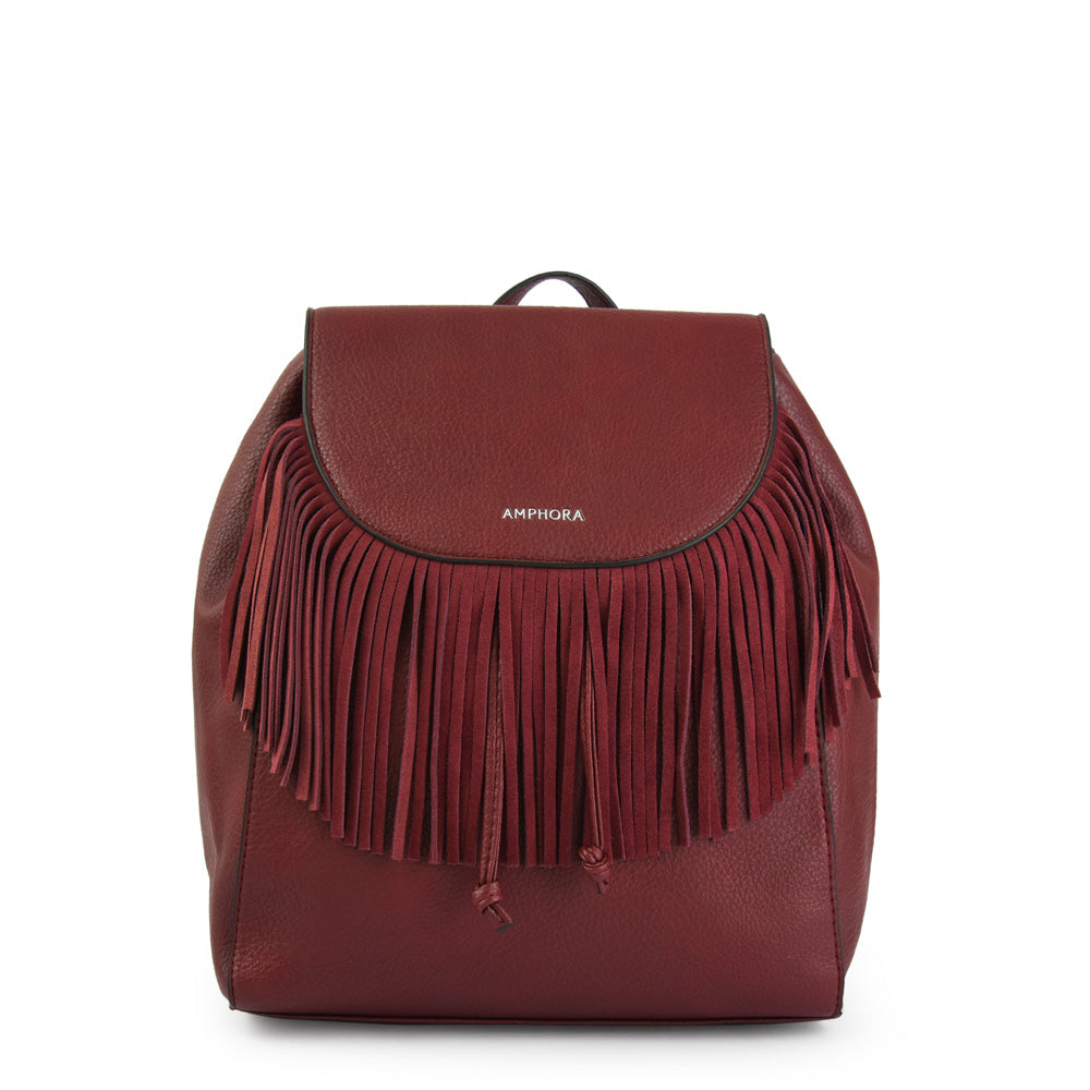 amphora sary mochila mediana burdeo