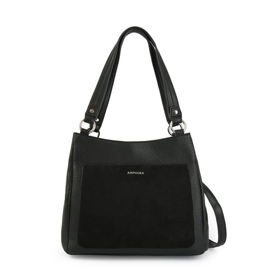 amphora montpellier cartera dos asas tres divisiones mediana negro