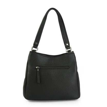 amphora montpellier cartera dos asas tres divisiones mediana negro