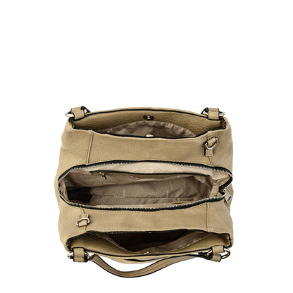 Wallet Two Handles Three medium divisions montpellier taupe