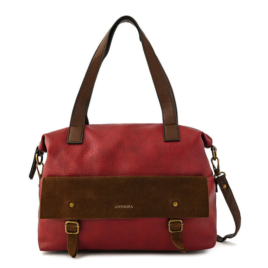 Renes Burgundy Two Handle Wallet