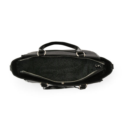 Wallet Two Handles Three divisions large rachel black