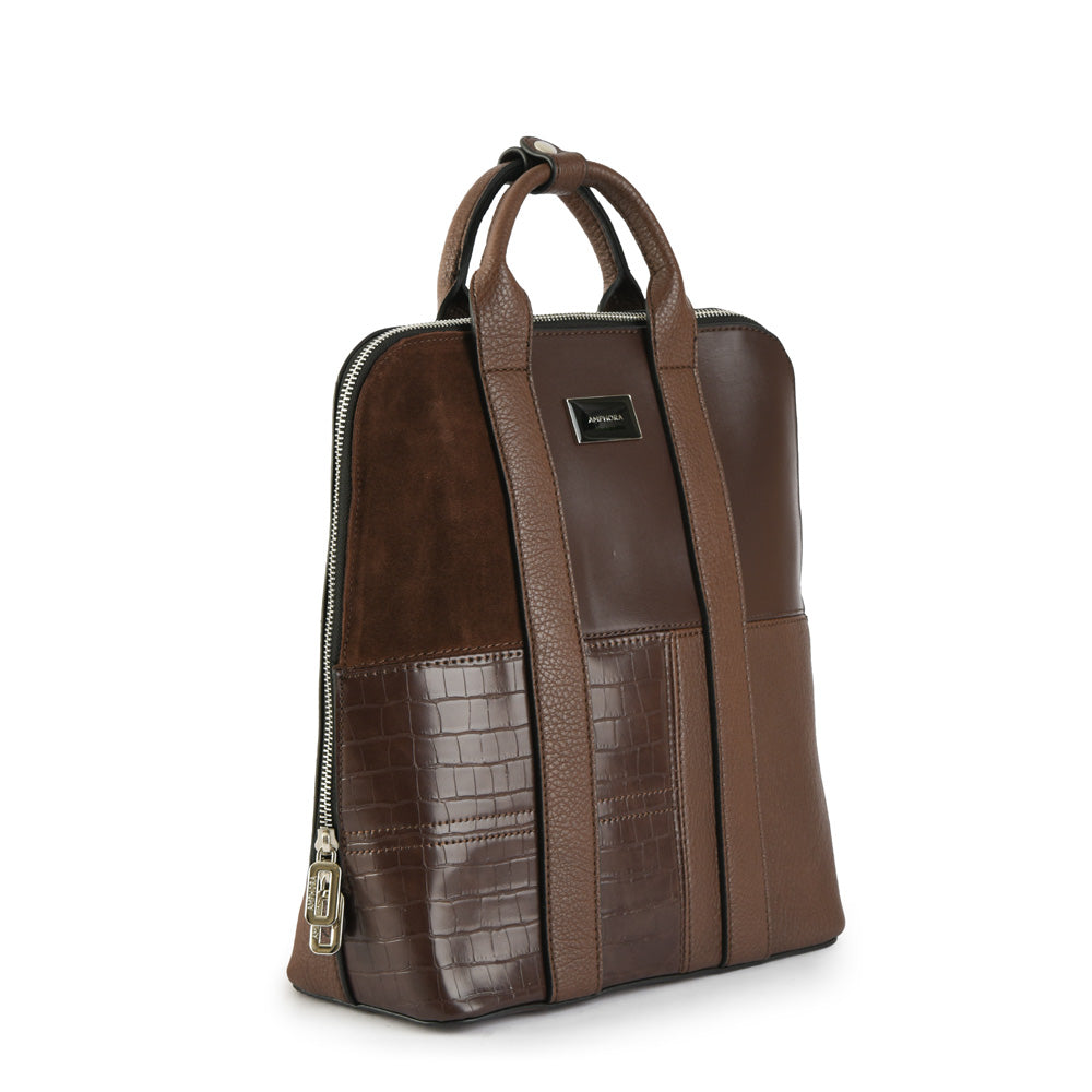 Renate Medium Backpack Dark Brown