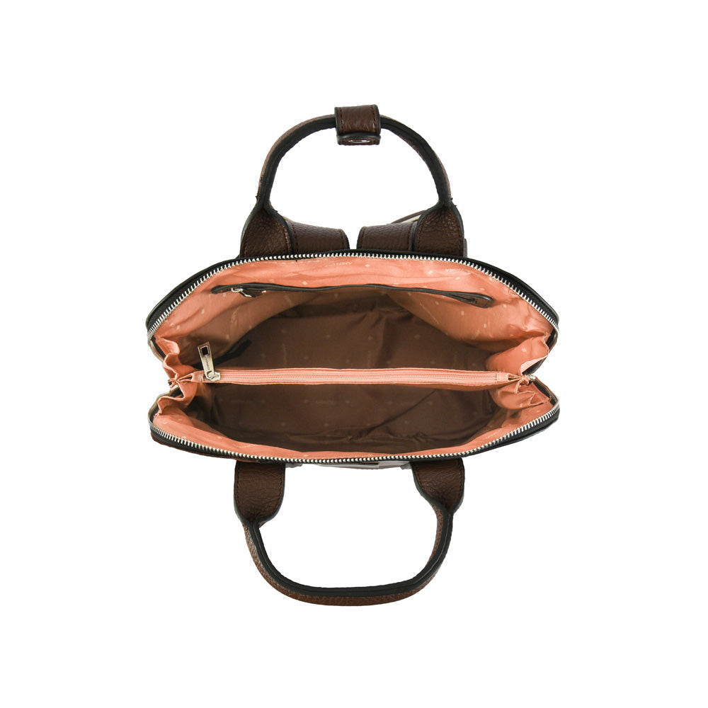 Renate Medium Backpack Dark Brown