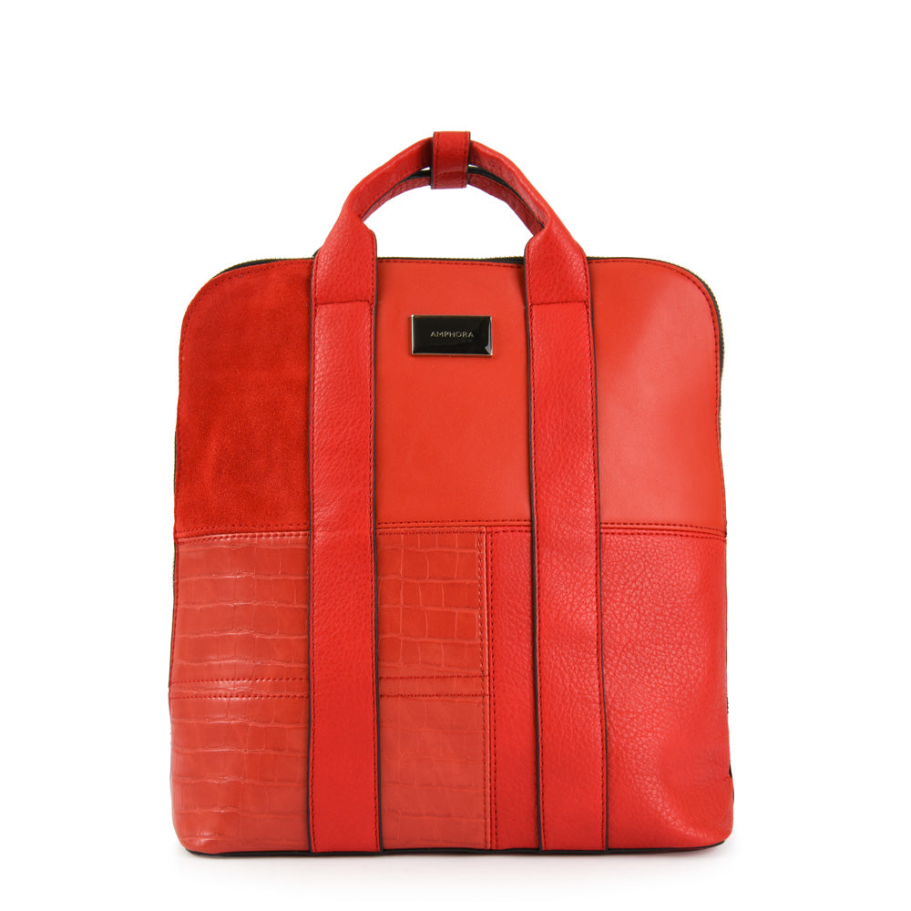 Medium Red Renate Backpack