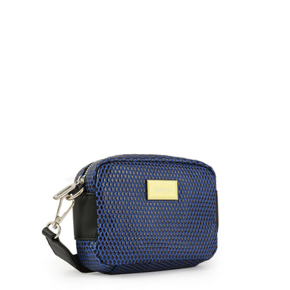 Small blue salma crossbody bag
