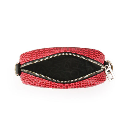 Small red salma shoulder bag