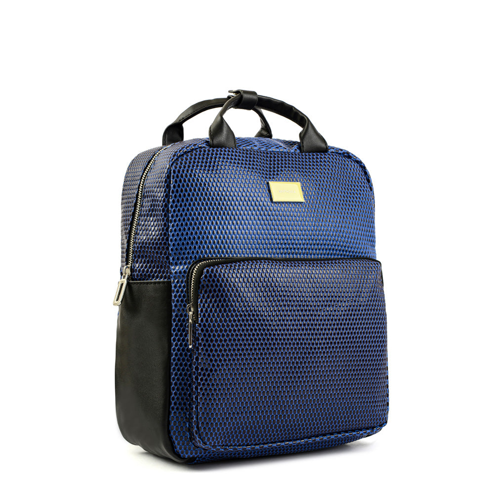 Medium blue salma backpack