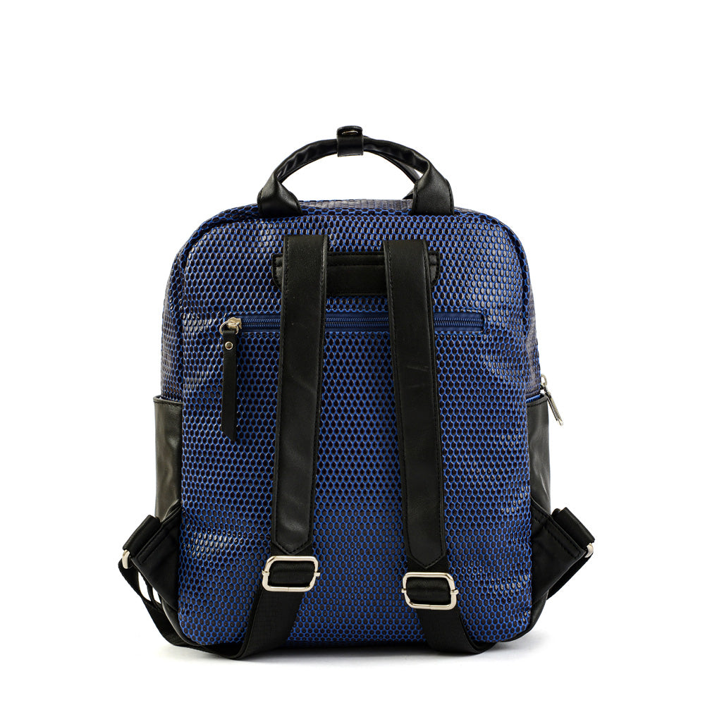 Medium blue salma backpack