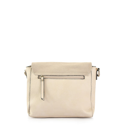 Sandy Medium Crossbody Bag Raw White