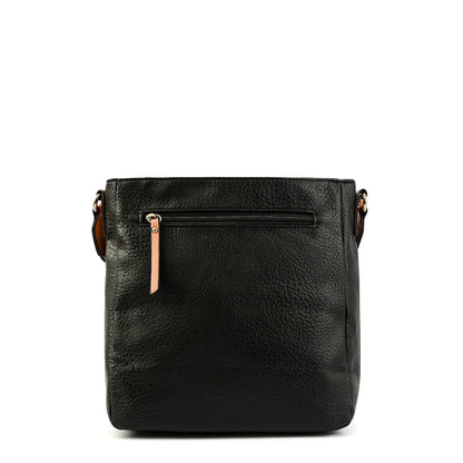Sebastiana Medium Crossbody Bag Black
