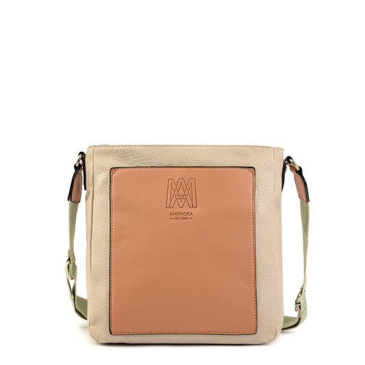 Sebastiana Medium Shoulder Bag Cream White