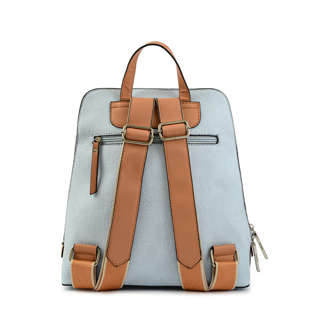 Light blue Sebastian medium backpack