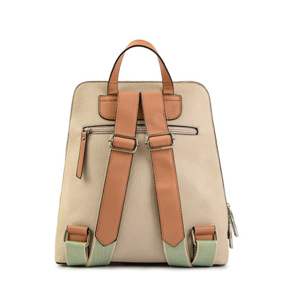 Medium ecru white Sebastian backpack