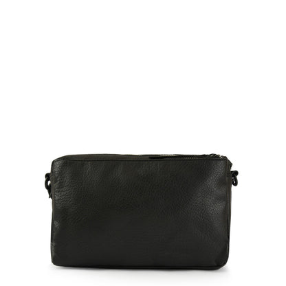 Stefi medium black crossbody wallet