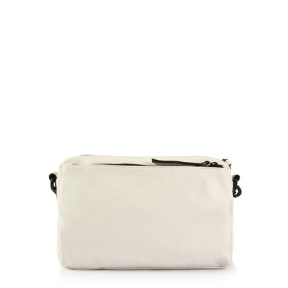 Stefi medium white crossbody wallet