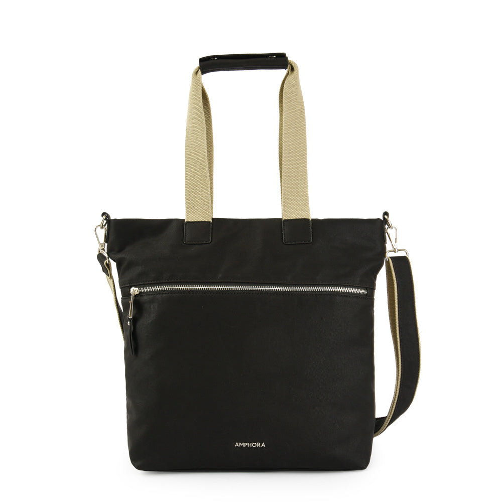 Vilma Large Two Handle Wallet Black