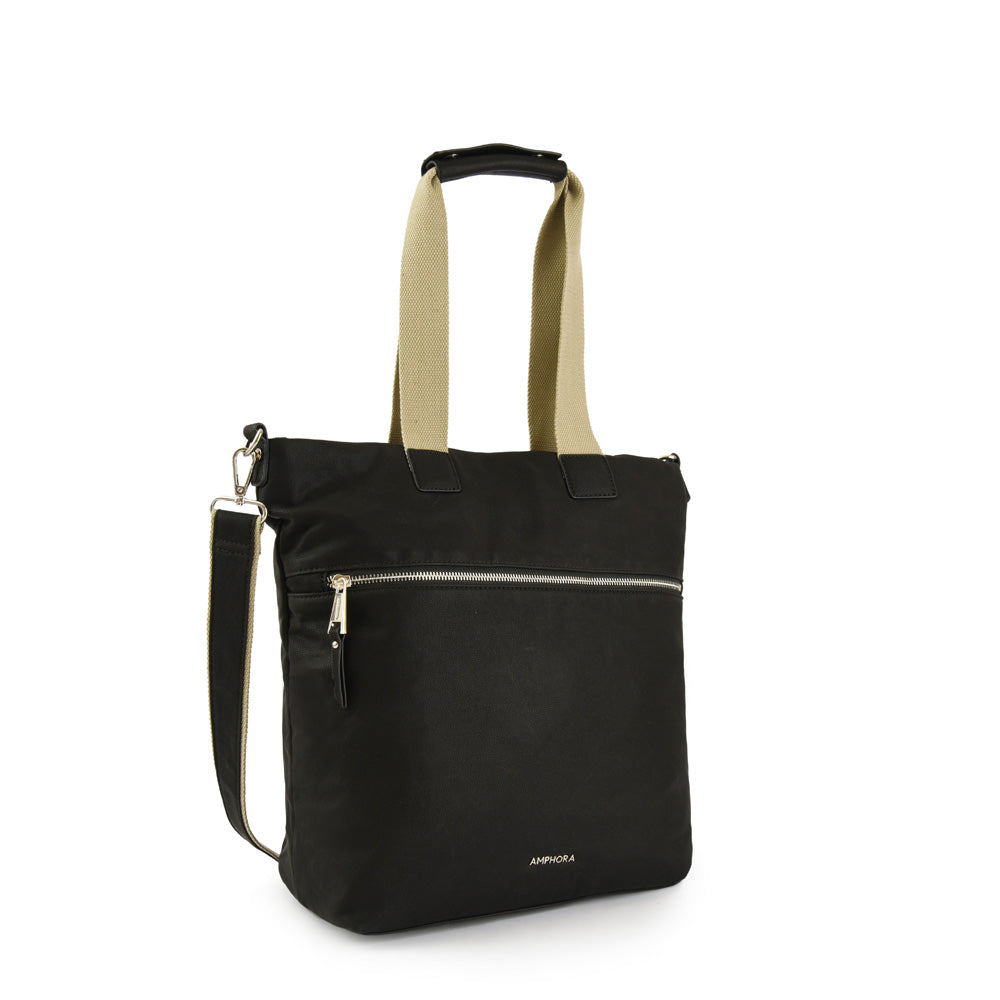 Vilma Large Two Handle Wallet Black