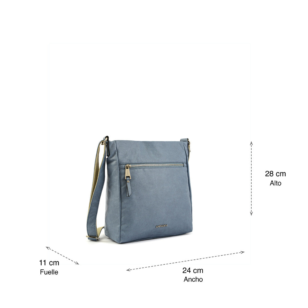 Vilma Denim Medium Shoulder Bag