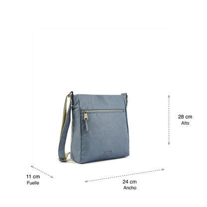 Vilma Denim Medium Shoulder Bag
