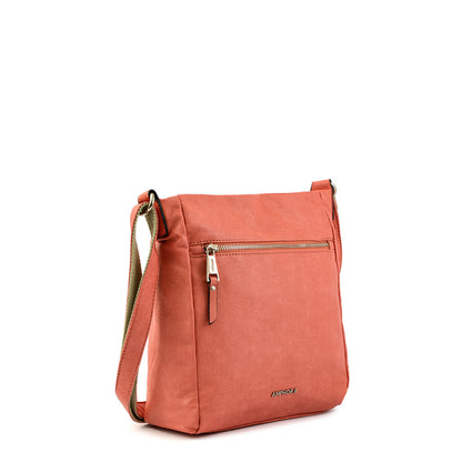 Vilma Coral Medium Shoulder Bag