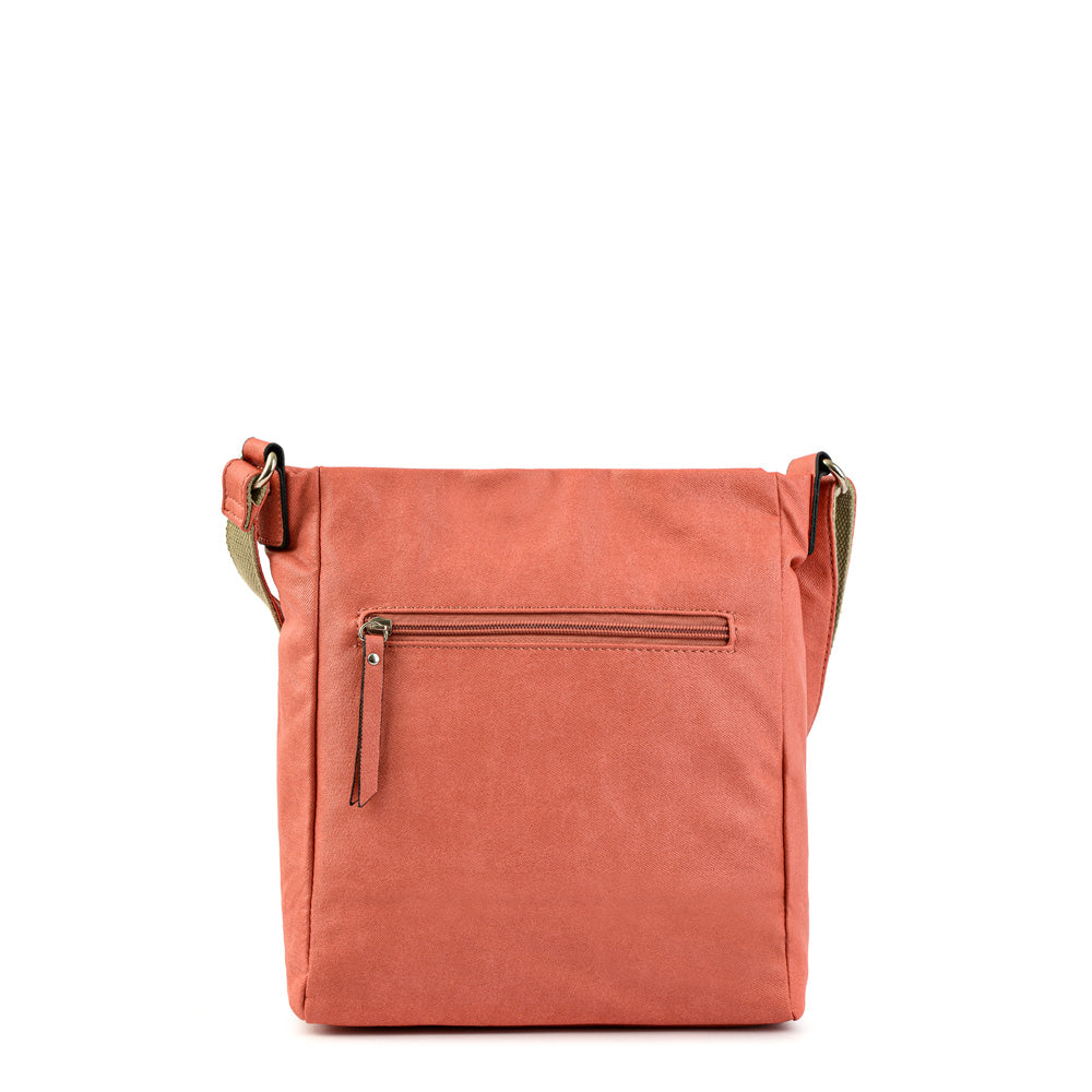 Vilma Coral Medium Shoulder Bag