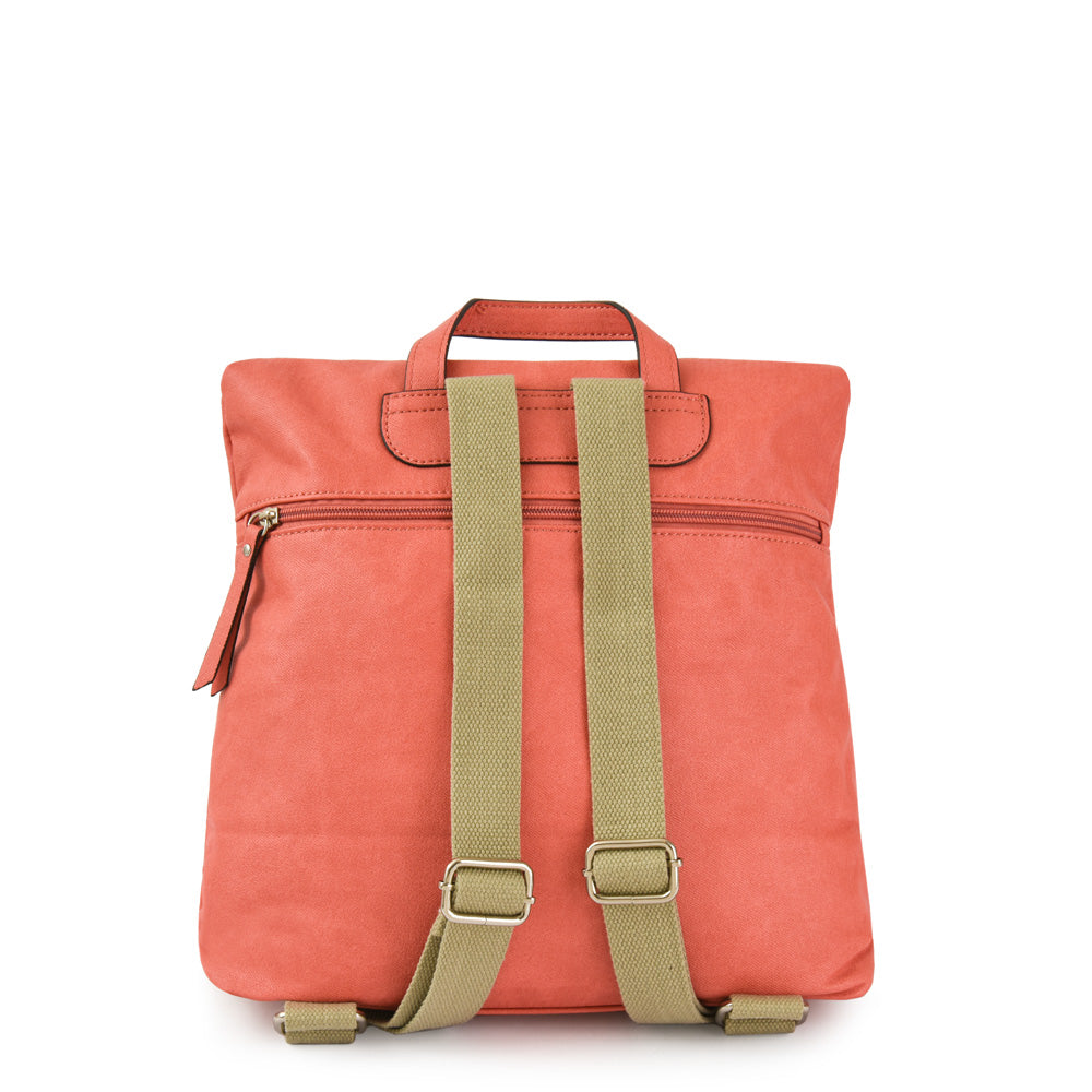 Large vilma coral backpack