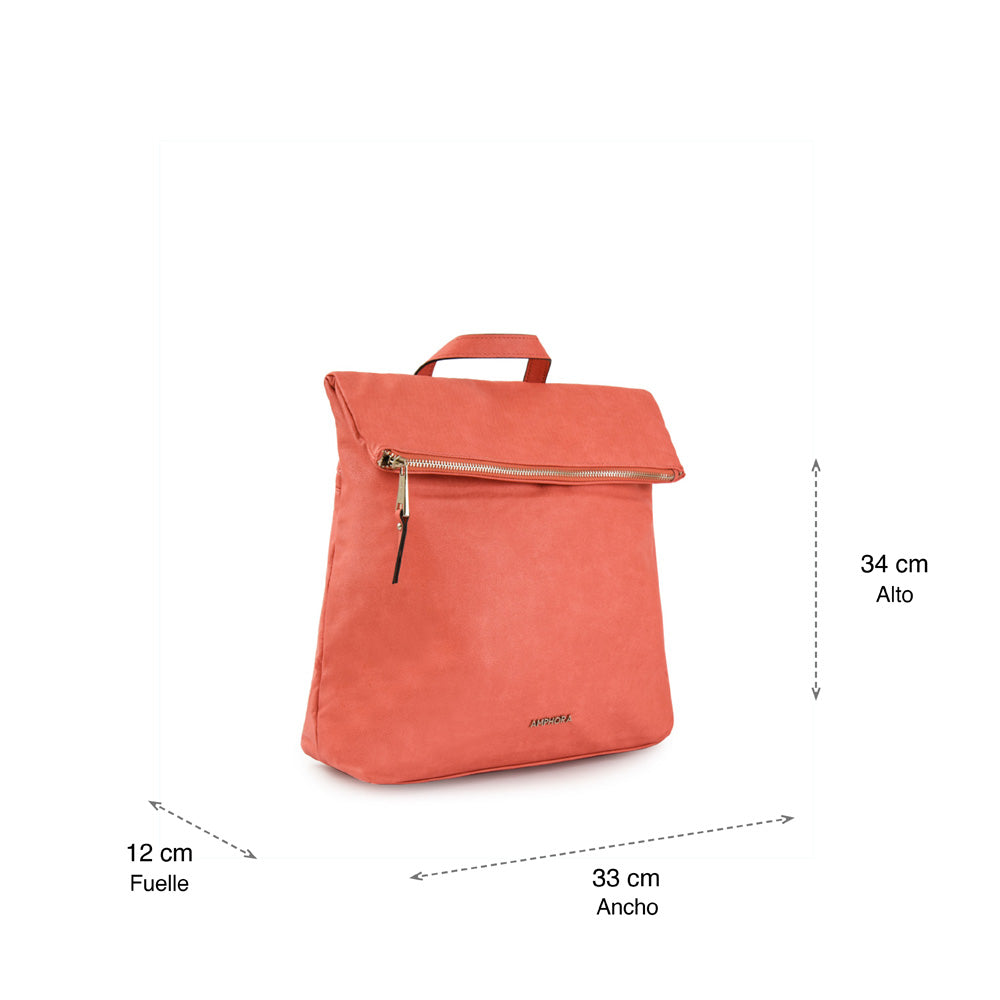 Large vilma coral backpack