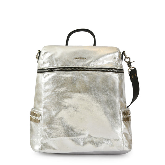 Teriosa Large Silver Backpack
