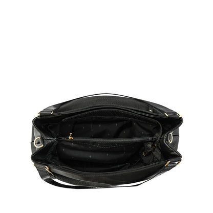Wallet Two Handles Three divisions large black lioben