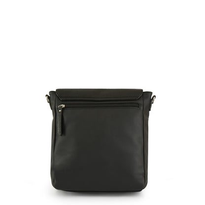 Balta Small Black Crossbody Wallet