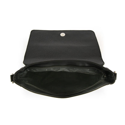 Balta Small Black Crossbody Wallet