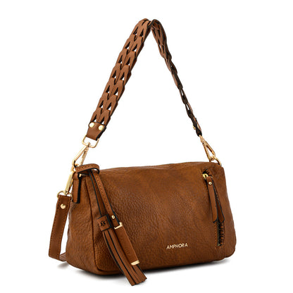 Medium brown Nilda shoulder bag