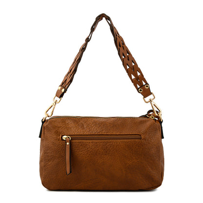 Medium brown Nilda shoulder bag