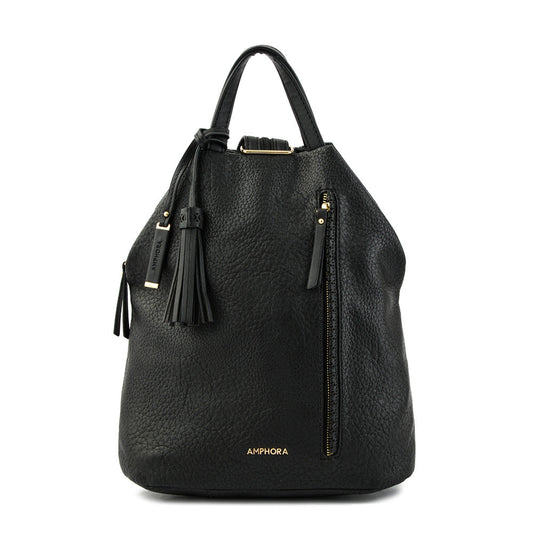 Nilda Black Medium Backpack