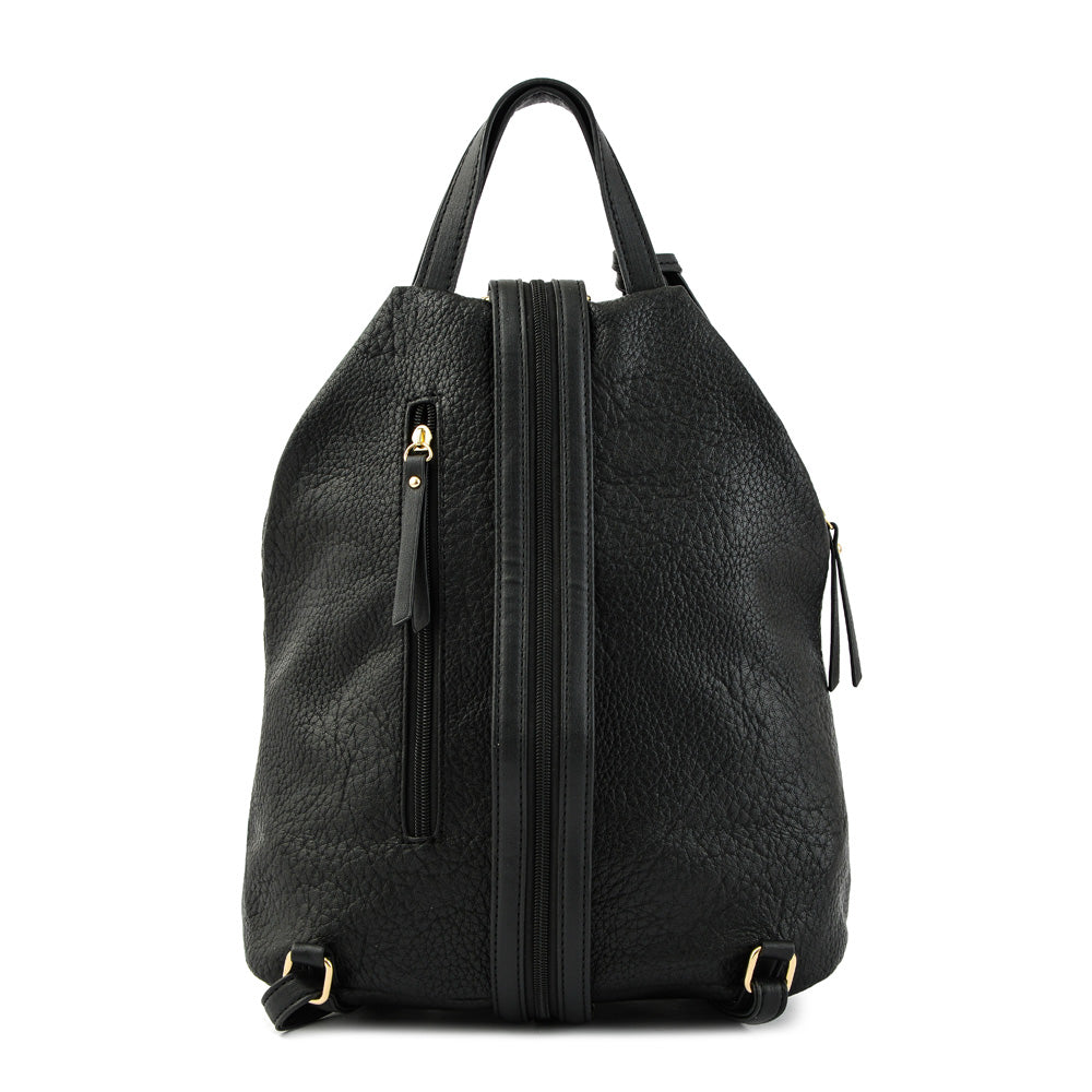 Nilda Black Medium Backpack