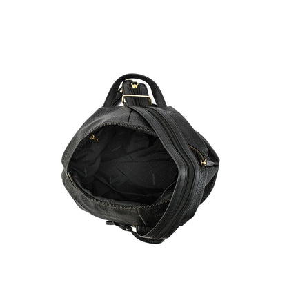 Nilda Black Medium Backpack