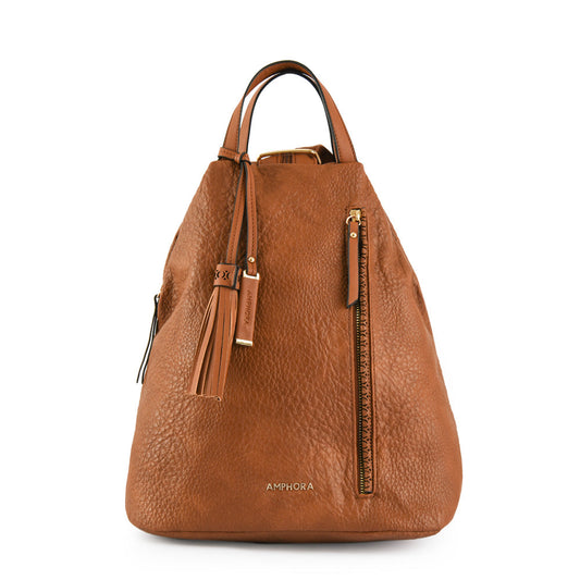 Nilda Brown Medium Backpack