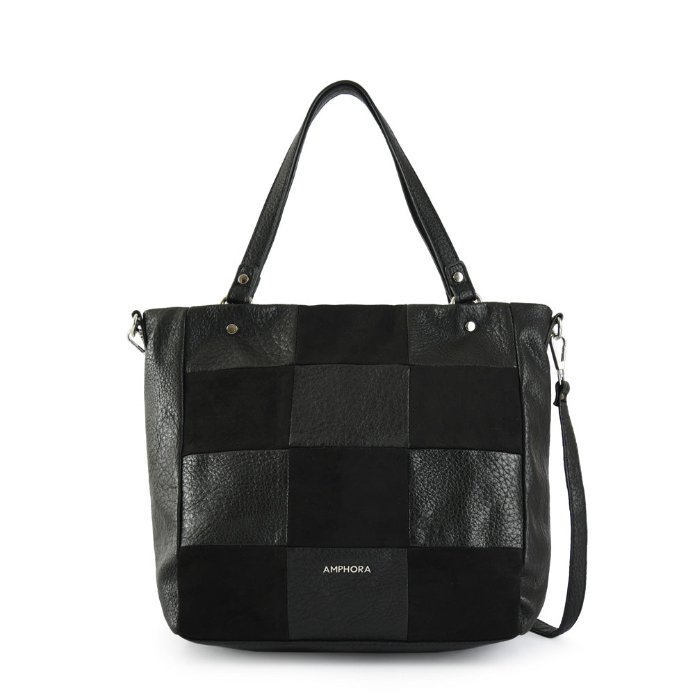 Nelly Medium Two Handle Wallet Black